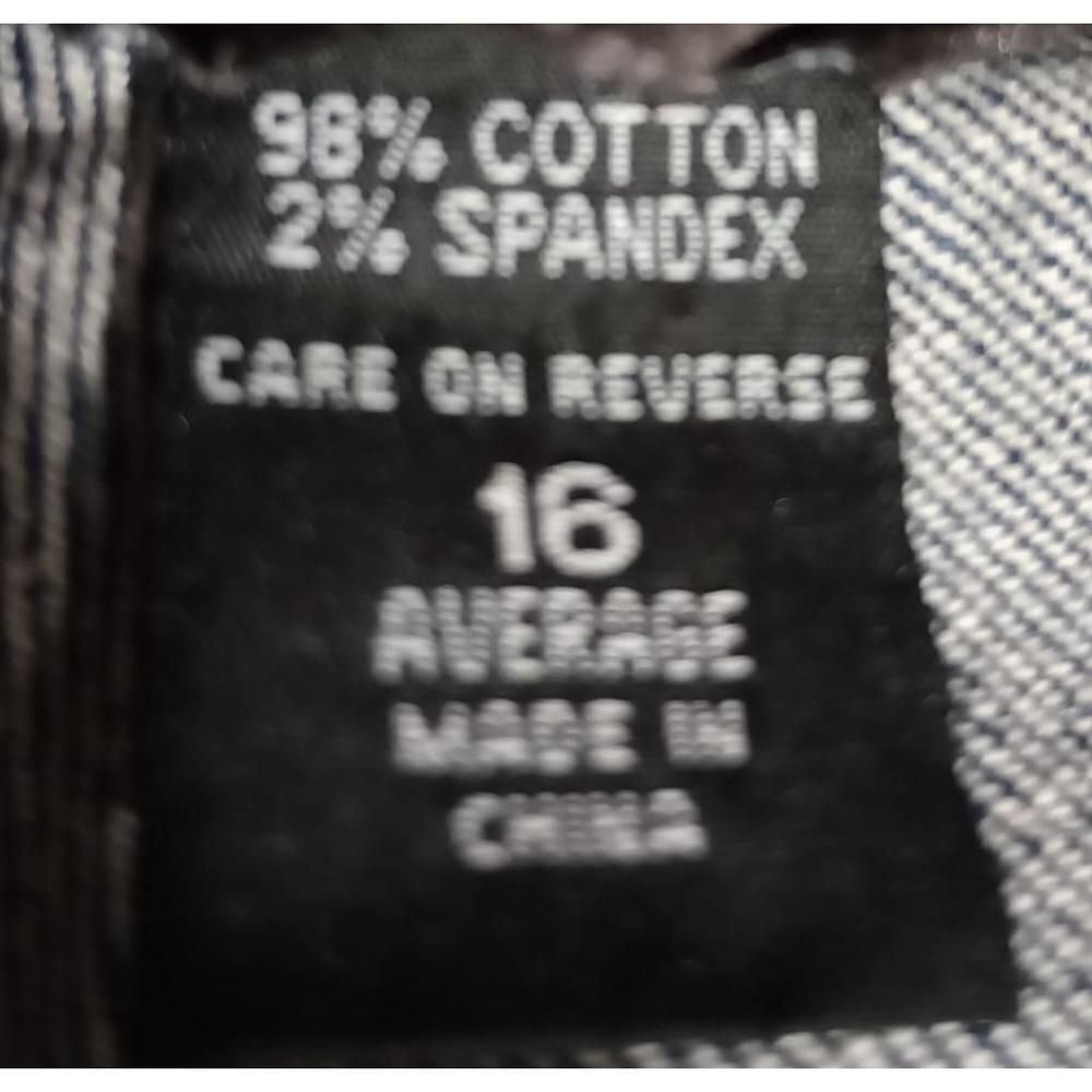New York & Company Jean Ladies 16 Average Low Rise Bootcut‎ Blue - Picture 6 of 7